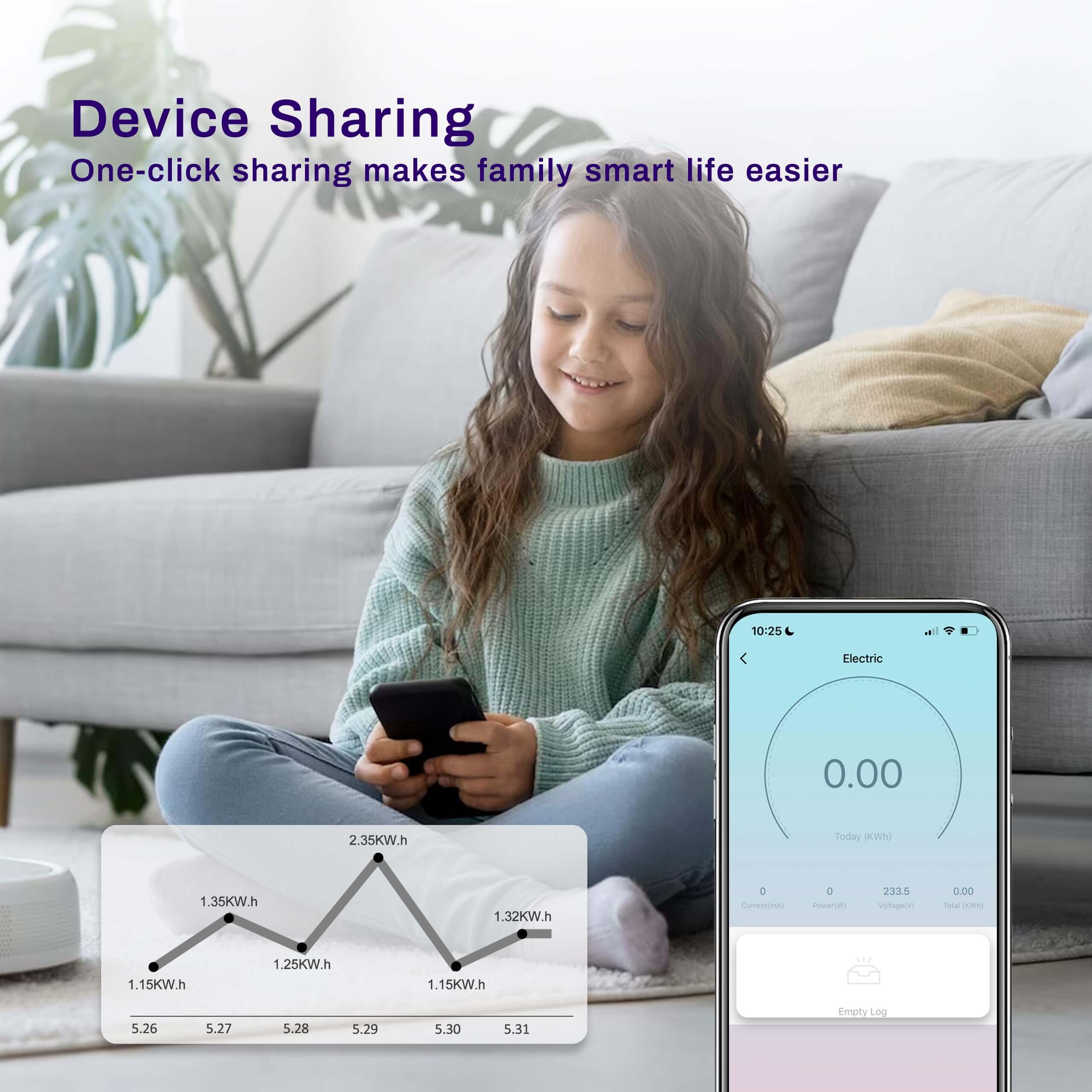 UCOMEN WLAN-Smart-Steckdose, Leistungsmessung, Timer, Sprach- und Fernbedienung, 16 A WLAN-Stecker kompatibel mit Alexa und Google Home, Smart Life APP, 2,4 GHz, 1/2/4er-Pack